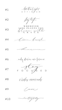 some type of calligraphy written in cursive writing with numbers and letters on it