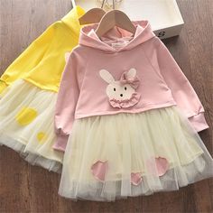 Product Title: Girls Bunny Long-sleeve Hooded Tulle DressKeyword Tag: Cheap Baby Boutique* Soft Feeling & Cozy Comfortable* Package Package Included: 1 Dress* Fabric & Fabric: 80% Cotton, 20% Polyester* Available for Machine Wash as well as TumbleDry* Imported Are you look for a best quality and cheapest dress? Then Girls Bunny Long-sleeve Hooded Tulle Dress is the best one for you! The Trendy colours with amazing designs for reflect fashion vibes that will embrace you the moment you wear them. Playful Long Sleeve Winter Dresses, Pink Long Sleeve Tutu Dress For Spring, Spring Long Sleeve Pink Tutu Dress, Cute Long Sleeve Hoodie For Playtime, Playful Spring Hoodie For Playtime, Playful Hoodie For Spring Playtime, Playful Hoodie For Playtime In Spring, White Long Sleeve Tutu Dress For Spring, Spring White Long Sleeve Tutu Dress