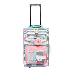 Read reviews and buy Crckt 18" Kids' Carry On Suitcase - Donut at Target. Choose from contactless Same Day Delivery, Drive Up and more. قلادات متدلية, Cute Suitcases, Cute Luggage, Carry On Suitcase, Cute School Supplies, Bungee Cord, Mini Things, Travel Items