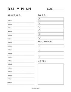 Simple & free printable daily planner page for your daily routine! Perfect for your daily to do list travelbudgetplanner #plannersetup #livingwellplanner #plannerlovers🥐 Daily Planner 5am To 10pm, Daily List Template, Day To Day Planner, To Do Study List, Daily Routine Schedule Template Free, Good Notes Daily Planner Template Free, Free Daily Planner Pdf, Simple To Do List Template, Simple To Do List Ideas