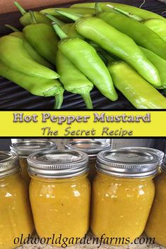 hot pepper mustard the secret recipe