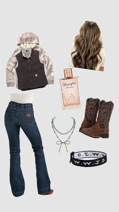 Country Girls Outfits, Trendy Outfits For Teens, Cowgirl Outfits