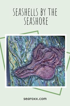 the cover of seashells by the seashore, featuring an image of a seahorse