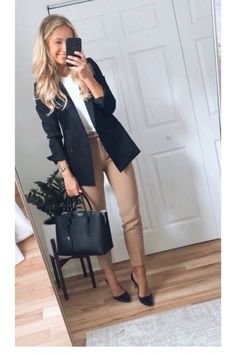 Work Attire Women, Business Professional Outfits, Office Casual Outfit, Professional Outfits Women, Business Outfits Women, Professional Attire