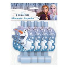 frozen 2 toothbrushes with snowflakes and characters on them in blue packaging