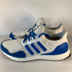 Lego X Ultraboost Color Pack - Blue New No Box Men’s 11 Blue Running Shoes With Boost Midsole For Streetwear, Adidas Blue Athleisure Running Shoes, Blue Adidas Athleisure Running Shoes, Blue Sporty Running Shoes With Boost Midsole, Blue Running Shoes With Boost Midsole For Errands, Blue Adidas Custom Sneakers, Functional Blue Adidas Sneakers, Custom Blue Adidas Sneakers With Logo, Adidas Custom Blue Sneakers With Boost Midsole