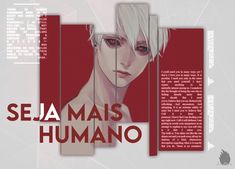 the cover art for seja mais humano