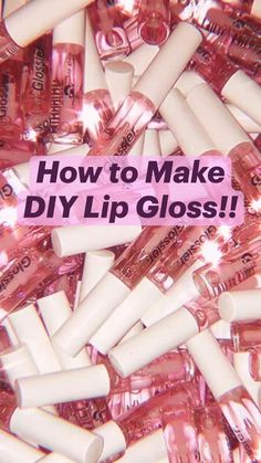 Diy Lip Gloss, Lip Care Routine, Diy Skin Care Recipes, Beauty Routine Tips, Diy Lip Balm, Diy Lips, Perfect Skin Care Routine, Healthy Skin Tips, Things To Do When Bored