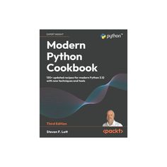 the modern python cookbook is shown