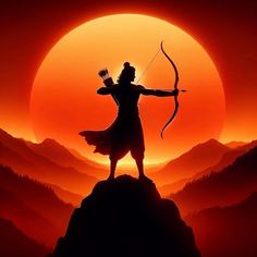 Lord Rama Images Art, Ram Navmi Images, Ram Silhouette, Ram Photos Hd, Ram Pic, Shree Ram Photos, B Letter Images, Editing Pics, Ram Navmi