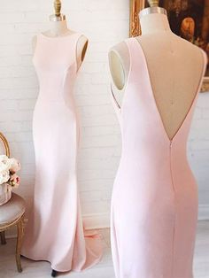 Sheath/Column Scoop Neck Silk-like Satin Sweep Train with Ruffles Bridesmaid Dresses $129.99 Simple Prom Dress Sleeves, Prom Dress A Line Simple, Evening Dresses Elegant Long Formal, One Shoulder Long Sleeve Dress Knee Length, Light Pink Formal Dress Simple, Mermaid Dresses Formal Elegant, Mermaid Dresses Formal Fancy, Long Sleeve Long Dress Formal Simple, Mermaid Dresses Elegant