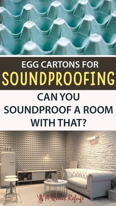 egg cartons for soundproofing can you soundproof a room with that?