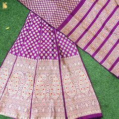 Palatinate Purple Pure Katan Silk Handloom Banarasi Kalidar Lehenga - Khinkhwab Designer Jamawar Lehenga With Traditional Drape, Designer Jamawar Lehenga With Zari Work, Semi-stitched Dola Silk Choli With Traditional Patterns, Unstitched Katan Silk Lehenga With Zari Weaving, Festive Dola Silk Lehenga With Traditional Patterns, Traditional Lehenga In Dola Silk With Traditional Patterns, Traditional Lehenga With Traditional Patterns, Designer Semi-stitched Lehenga With Zari Weaving, Designer Traditional Pattern Sharara With Drape