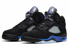 Item Description Air Jordan 5 Retro “Racer Blue” Black/Reflect Silver/Racer Blue CT4838-004 Size 11 NEW Color : Black/Reflect Silver/Racer Blue            Size :  US 11, UK 10, EUR 45, (29 cm)              Style Number : CT4838-004                               The iconic Air Jordan profile hasn’t changed, but the next-generation look of this AJ 5 will have you craving another pair. The cookies-and-cream colorway reflects your superior taste in footwear—grab yours and get ready to dip and dunk. Jordan V, Nike Air Jordan 5, Black Racer, Jordan 5 Retro, Jumpman Logo, Air Jordan 5 Retro, Air Jordan Retro, Jordan Sneakers, Nike Dunk High