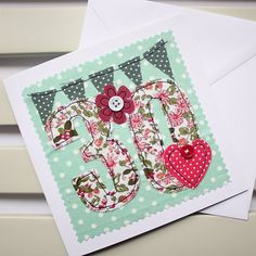 two greeting cards with the word love on them