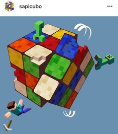 an image of a person playing with a rubik cube game on the app store