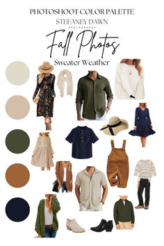 Cozy fall outfit inspiration with neutrals, olive green, navy, and orange. Large Family Fall Photoshoot Outfits, Fall Outfit Ideas Photoshoot, Fall Family Photo Shoot Color Schemes, October Photoshoot Ideas Family, Fall Photoshoot Outfits For Couples, Fall Family Pictures Outfits Western, Family Photoshoot Park Photo Ideas, Fall Family Photos Outfit Ideas, Fall Family Photos Pumpkin Patch