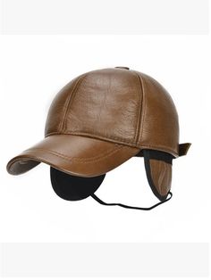 Season: Spring, Autumn, Winter Color: Brown, Coffee Package included: 1*Baseball Cap Crocodile Leather Shoes, Warm Hats, Leather Baseball Cap, Sport Hat, Leather Hats, Sports Caps, Crocodile Leather, Men Vintage, Sneakers Men Fashion