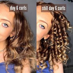 Air Dry Cream, Curl Definition, Waves Curls, Wavy Curly Hair, Perm, Curled Hairstyles, Bridesmaid Hair