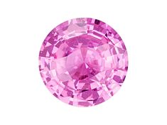 a pink diamond on a white background