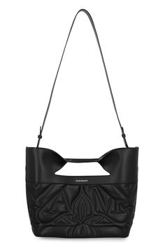 100% Calf leather Black Calf Leather Shoulder Bag With Handles, Calf Leather Bag With Detachable Strap For Shopping, Leather Satchel With Leather Handles For Evening, Leather Shoulder Bag With Handle Drop For Evening, Designer Leather Shoulder Bag For Evening, Designer Leather Shoulder Bag With Removable Pouch, Leather Evening Satchel, Designer Soft Leather Evening Bucket Bag, Evening Leather Satchel With Leather Handles