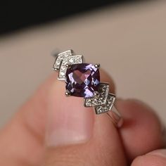 Hey, I found this really awesome Etsy listing at https://www.etsy.com/listing/616173618/lab-alexandrite-ring-cushion-cut-color Classic Cushion Cut Amethyst Jewelry, Silver Cushion Cut Gemstone Jewelry, Classic Sterling Silver Cushion Cut Ring, Sterling Silver Cushion Cut Gemstone Rings, White Gold Sterling Silver Diamond Ring With Cushion Cut, Sterling Silver Rings With Cushion Cut Gemstone, Cushion Cut White Gold Sterling Silver Ring, Elegant Sterling Silver Cushion Cut Topaz Ring, Sterling Silver Cushion Cut Gemstone Jewelry