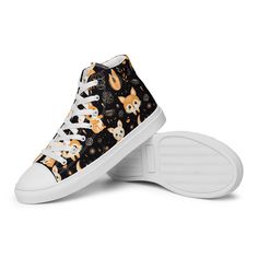 🌟 WHAT'S INCLUDED? 🌟 * 1 pair of Cute Fox High Top Canvas Sneakers * Lace-up closure for a secure fit * Soft, cushioned insole for extra comfort  💖 WAIT - WHY DO I NEED THIS? 💖 These sneakers aren't just shoes; they're a playful statement. With their adorable fox print design, lightweight breathable canvas, and soft cushioned insole, they provide the perfect balance of comfort, style, and fun. Whether you're out with friends, running errands, or just enjoying the day, these shoes will add pe Fox Print, Sneakers For Women, Breathable Shoes, Shoes Comfortable, Cute Fox, Lacing Sneakers, Canvas Sneakers, Lace Up Shoes, Casual Sneakers