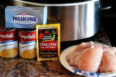 ingredients to make chicken in the instant pot and pressure cooker