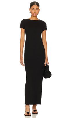 Find SNDYS Blair Dress on Editorialist. SNDYS Blair Dress in Black. - size S (also in XS) SNDYS Blair Dress in Black. - size S (also in XS) 95% cotton 5% spandex. Made in China. Hand wash. Unlined. Pull-on styling. Midweight jersey fabric. SDYS-WD174. SFD790. We want women to feel like they don't need permission to showcase their own style. For us, it's always going to be about promoting creativity without contingencies. Directors Melanie Purcell and Lauren Gocher named SNDYS after their favorit Blair Dress, Matching Lounge Set, Clothing Pieces, Elevated Basics, Classic Silhouette, Sydney Australia, Black Maxi Dress, Floral Maxi Dress, Affordable Fashion