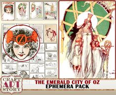 the emerald city of oz ephemer pack