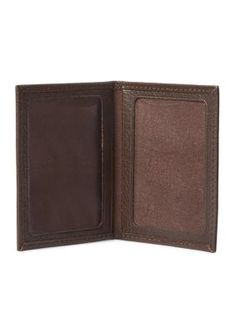 This pebbled leather passcase from Polo Ralph Lauren features traditional billfold storage, including currency pockets, card slots, and slip pockets, but with the added feature of a removable two-window-slot ID case. Single needle stitching at the edges Two currency pockets, three card slots, three slip pockets, and a removable ID case with two window slots Signature Pony debossed at the front "Polo Ralph Lauren" debossed at the interior 4.25" H x 3.75" L | Polo Ralph Lauren Men's Pebbled Leathe Polo Ralph Lauren Mens, Pebbled Leather, Card Slots, Polo Ralph, Slots, Polo Ralph Lauren, Stitching, Ralph Lauren, Leather