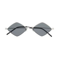 Metal Saint Laurent Sunglasses Never Been Worn Modern Metal Frame Sunglasses For Evening, Silver Rimless Sunglasses For Formal Occasions, Modern Glass Sunglasses For Evening, Minimalist Formal Sunglasses With Tinted Lenses, Luxury Rimless Sunglasses For Party, Silver Rimless Evening Sunglasses, Silver Rimless Sunglasses For Evening, Luxury Rimless Party Sunglasses, Elegant Formal Sunglasses With Metal Frame