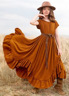 Braelyn Dress in Spice – Joyfolie Boho Photos, Joyfolie Dress, Maxi Dress Short, Cowgirl Dresses, Lovely Clothes, Boho Maxi, Scalloped Lace, Boho Maxi Dress, Inspired Dress