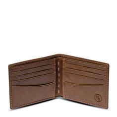 As eye-catching as it is functional, Jack's classic Deer Bifold has been reimagined with our original brass deer ornament. Handcrafted in full grain leather, each wallet is hand burnished by artisans for a vintage appearance. Designed for everyday functionality with generous slots and pockets, Jack's Deer Bifold will develop a rich patina with time and use. Every card is conveniently organized in this slim design and is a must for the deer enthusiast who likes to make a bold statement. Features: Vintage Leather Wallets With Waxed Finish, Vintage Leather Wallet With Waxed Finish, Classic Bifold Wallets With Waxed Finish, Classic Trifold Wallet With Waxed Finish, Vintage Brown Bifold Wallet For Everyday Use, Vintage Leather Wallet With Rfid Blocking, Vintage Brown Bifold Wallet, Classic Waxed Finish Wallets For Everyday Use, Classic Vintage Brown Leather Wallet