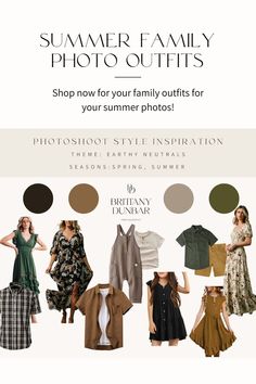 Summer Outfits inspiration Family Photo Outfits Summer, Family Beach Pictures Poses, Photo Shoot Outfits, Summer Family Portraits, Summer Photo Shoot, Family Photography Outfits, Family Photos What To Wear, Summer Family Pictures