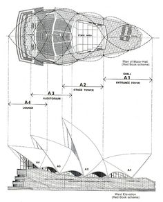 a diagram showing the various parts of a boat that are in different positions and sizes