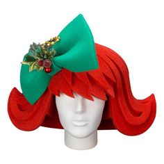 This Christmas Wig will definitely make you stand out at your next Party, Hora Loca, Wedding, Corporate Event, Birthday, Quinceanera, or Halloween Party! It can be used as a wedding hats, top hats, photo booth props, or a party favor. Christmas Wig, Silly Christmas, Elf Hats, Christmas Party Hats, Tree Hat, Christmas Elf Costume, Christmas Cowboy, Reindeer Hat, Christmas Tree Hat