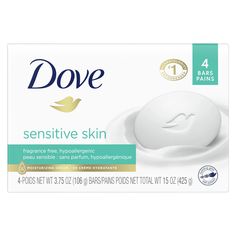 Dove Sensitive Skin, Dove Bar Soap, Dove Bar, Dove Beauty Bar, Dove Soap, Gentle Face Cleanser, Skin Bar, Gentle Facial Cleanser, Dove Beauty