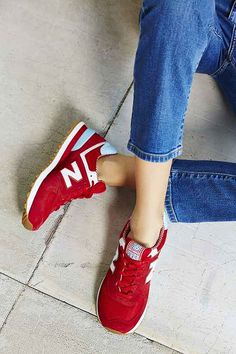 New Balance Picnic Running Sneaker Red $80 Size 9 Red New Balance, Snow Beauty, Cold Christmas, Sneakers Looks, Outfit Red, Winter Makeup, Latest Shoe Trends, Balenciaga Shoes, Red Sneakers