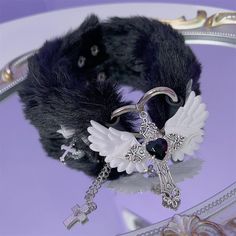 The price is for a choker only, others are not included. Harajuku Style Black Jewelry, Gothic White Choker Jewelry, Adjustable Harajuku Style Choker As Gift, White Gothic Choker Jewelry, Kawaii Choker, Kuromi Choker, Pastel Goth Choker, Chinese New Year 2020, Stockings Legs