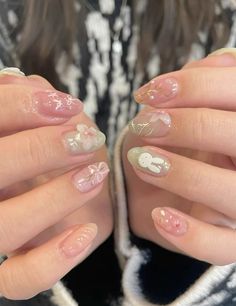 Nail Therapy, Disney Collage, Pretty Nail Art Designs, Cute Gel Nails, Pretty Nail Art