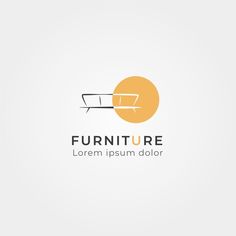 the logo for furniture store is shown