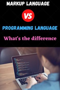 MarkUp Language vs Programming Language: What's the Difference Coding Java, Types Of Computer, Computer Languages