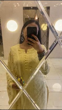 Traditional yellow chikankari suit Yellow Chikankari Suit, Yellow Suit Indian, Sleeveless Suit Design, Kurti With Jeans, Outfit Info, Kurti Embroidery, Yellow Suit