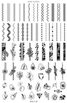 Nail Art Stencils, Line Images, Nail Art Techniques, Lines On Nails, Nail Stamping Plates, Designs Nail, Halloween Images, Creepy Halloween, Tattoo Pattern