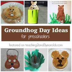 groundhog day ideas for preschoolers featured on teaching2nd2andexolods com