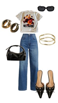 Colorful Chic Outfit, 2025 Outfit Trends, Artist Look Outfit, Eclectic Outfits For Women, Creative Style Outfits, Denim Pants Outfit, Eclectic Fashion, Trends 2024, Closet Fashion