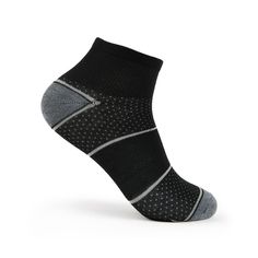 Stay cool and fresh all day in Fruit of the Loom Select women’s breathable select ankle socks. Mesh fabric allows air flow to prevent you from getting hot for exceptional comfort and breathability. Designed for year-round wear, arch support ensures a snug, but not-too-tight fit, and the lightweight fabric adds a comfortable touch without the added bulk. Now in a convenient 6-pair pack, this quarter length style is available in trending colors and is the perfect choice for your next go-to comfort Comfortable Sweat-resistant Black Socks, Black Stretch Anti-odor Socks, Comfortable Black Sweat-resistant Socks, Lightweight Black Casual Socks, Lightweight Casual Black Socks, Black Lightweight Casual Socks, Casual Lightweight Black Socks, Casual Black Lightweight Socks, Lightweight Black Sports Socks