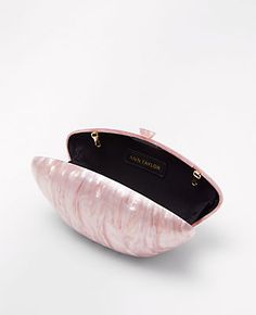 Infused with a hint of shimmer, our acetate clutch is the perfect portable for the season. Snap top closure. 8 1/2"W x 4 1/2"H x 3"D.,Imported:Imported,Fabrication:Acrylic, Polyester, Steel, Brass, Magnet Sculptural Acetate Clutch by Ann Taylor Size regular - One Size Pink Marble Women's Bags, Clutches, Clutches, Bags, Acrylic, Polyester, Steel, Brass, Magnet Marble Finish, Pink Marble, Women's Bags, Clutch Handbag, Ann Taylor, Gender Female, 3 D, Shoe Accessories, Bag Lady