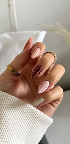 Snake Skin Nails, November Nail Designs, Nail Art French, Manicured Nails, November Nails, Nail Art Gel, Animal Print Nails, Autumn Nails